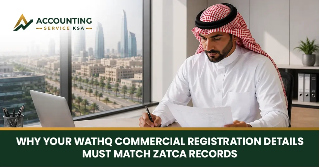 wathq commercial registration zatca